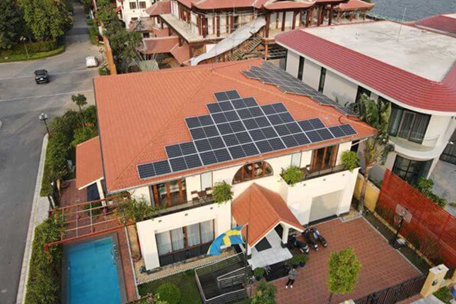 Hệ thống Điện Mặt Trời 12kwp tại Bình Dương